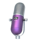 PURPLE DYNAMIC MICROPHONE