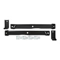 4 PIECE FRONTT BUMPER BRKT SET
