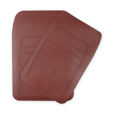 FLOOR MAT SET - MAROON