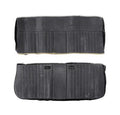 UPHOLSTERY VNYL CLTH BLK/SLV