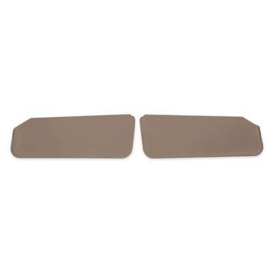SUNVISOR CLOTH TAN PAIR
