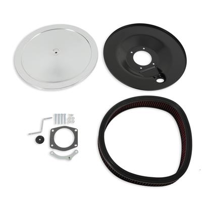 AIR CLEANER CHROME 16IN