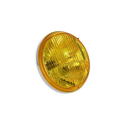 LED SEALED 7IN ROUND YELLOW
