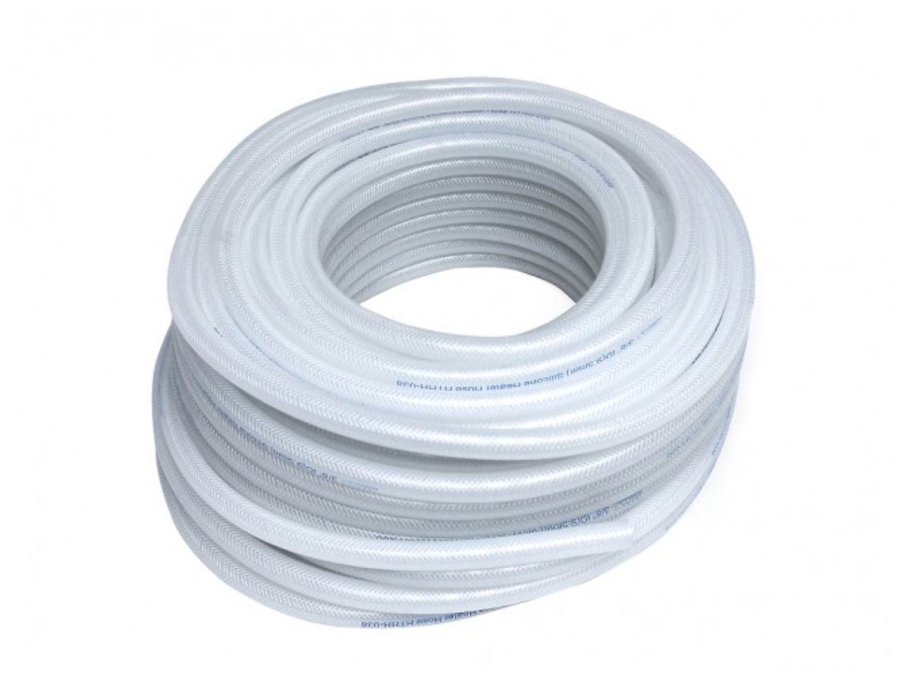 HPS High Temp 3/8" ID (9.5mm) Reinforced Silicone Heater Hose Clear - 100F