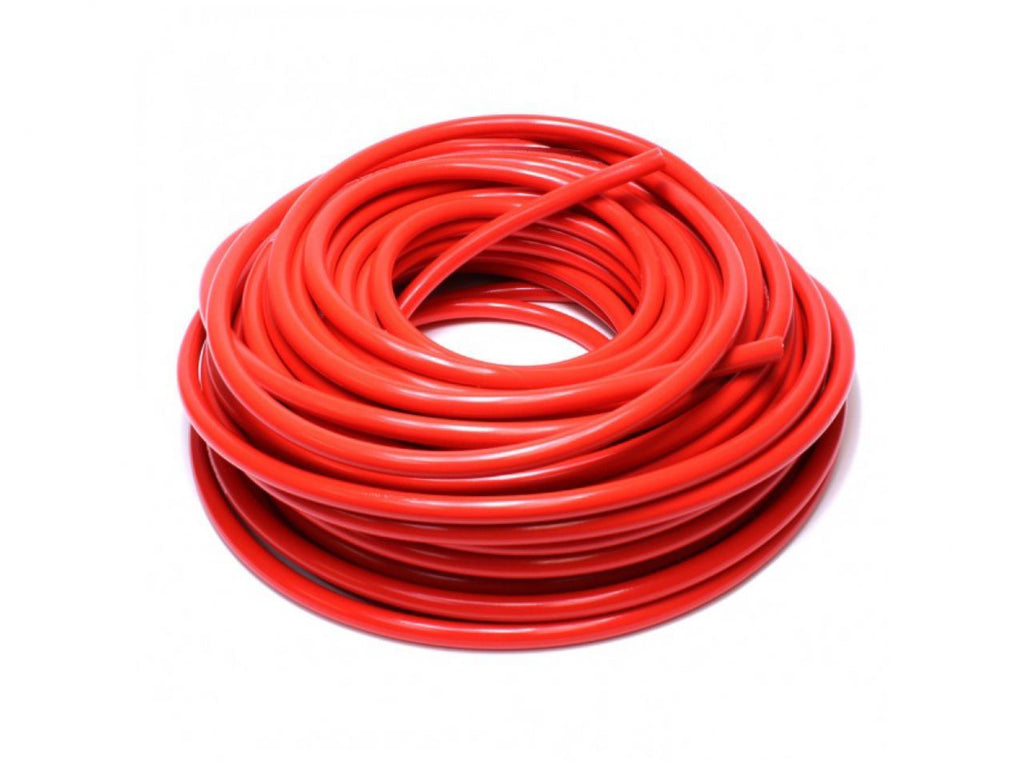 HPS High Temp 1" ID (25mm) Reinforced Silicone Heater Hose Red - 50 Feet