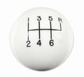 SHIFTER KNOB WHITE C5 VETTE