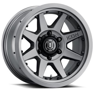 WHEELS ALUM TITANIUM 17X8.5