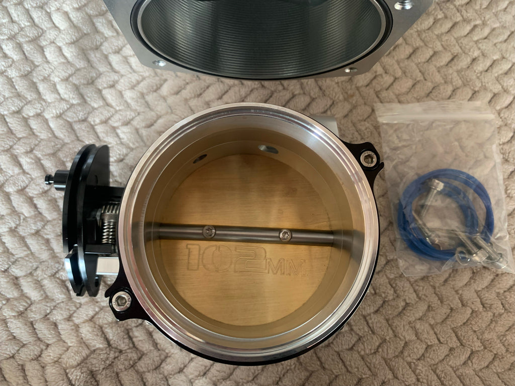 LS 4 Bolt 102MM Billet Throttle Body