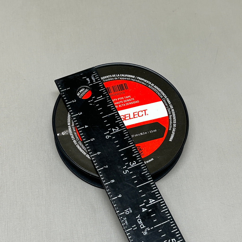PROSELECT 5 Pack! ptfe Teflon Seal Thread Tape 1/2" x 1429" Gray PSPTTD1429 (New)