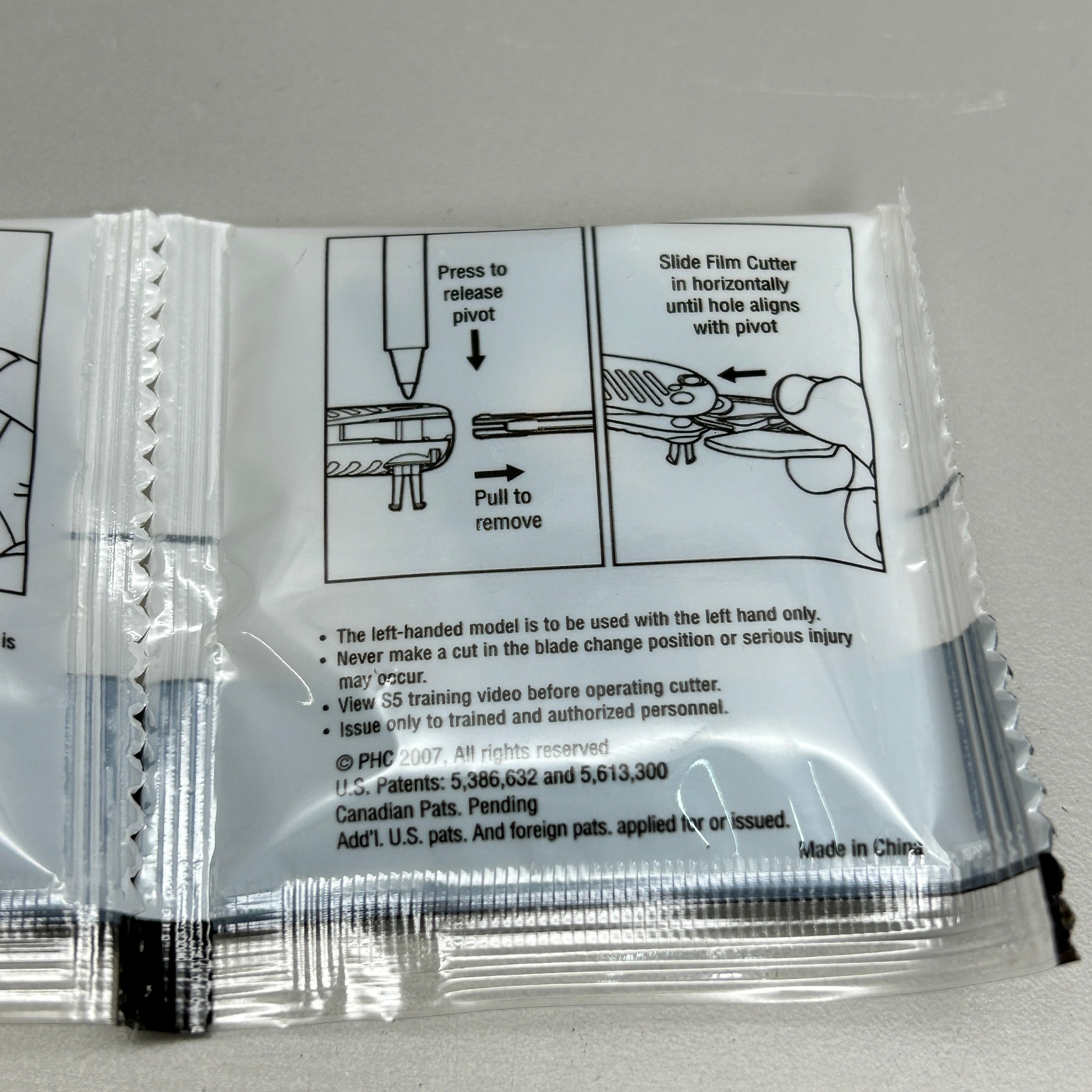 PACIFIC HANDY CUTTER 3-PACK! 3-Pack Replacement Film Cutter Blades (New)
