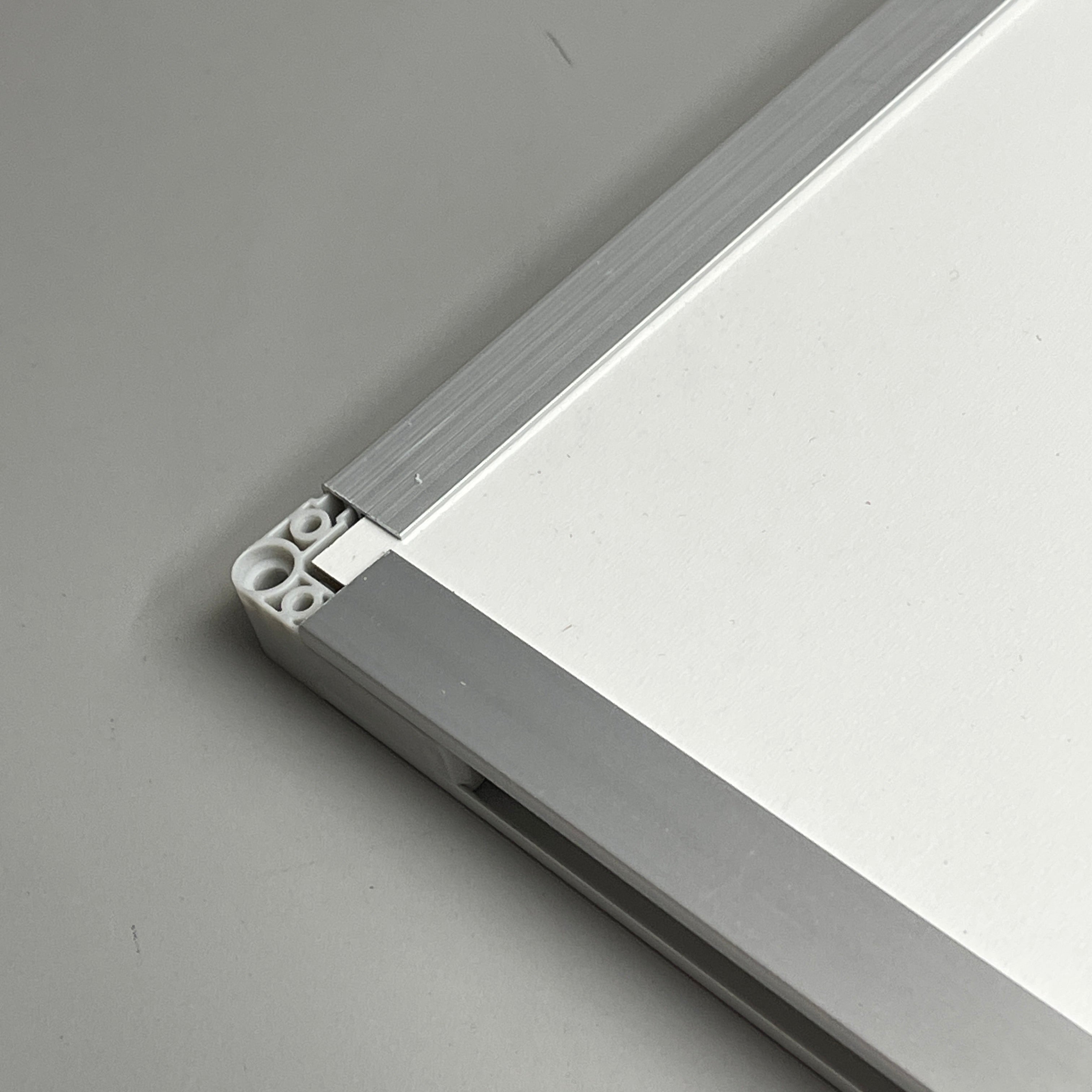QUARTET Dry Erase Board Wall Mounted 85357N Silver/White 36x48 (new)