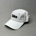 COCA-COLA Baseball Cap Strap Back Sz One Size White 23635 (New)