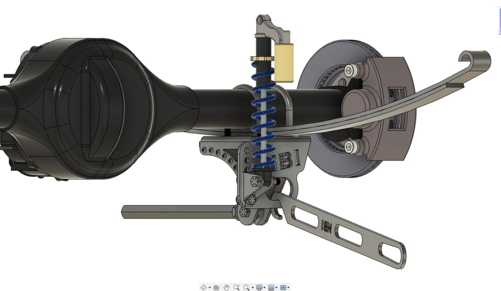 Bolt On Shock Bracket