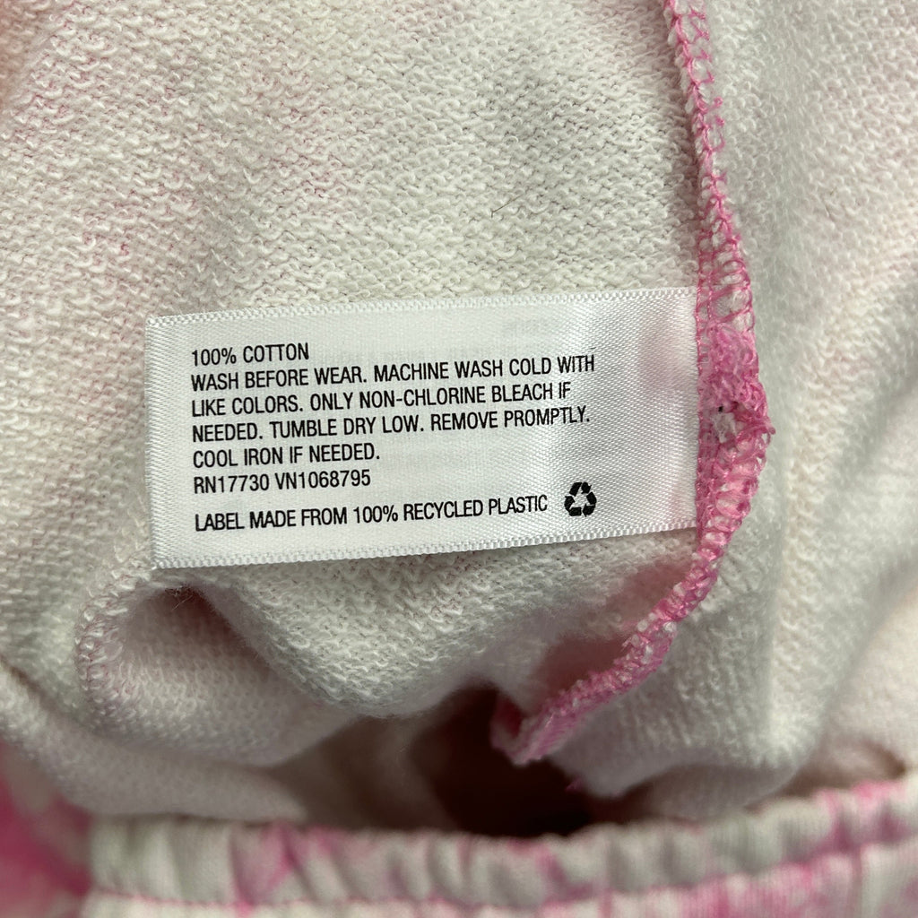 CAT & JACK Kids' Drawstring Tie Dye Jogger Pants Bright Pink Sz XL (New)