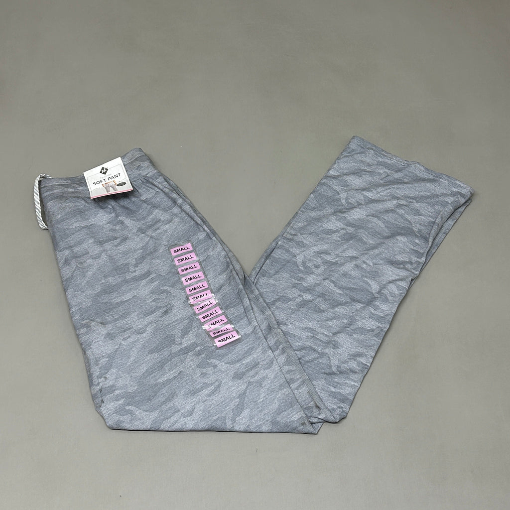 MEMBERS MARK Favorite Straight Leg Soft Pant Light Grey Camo Size Small (New)