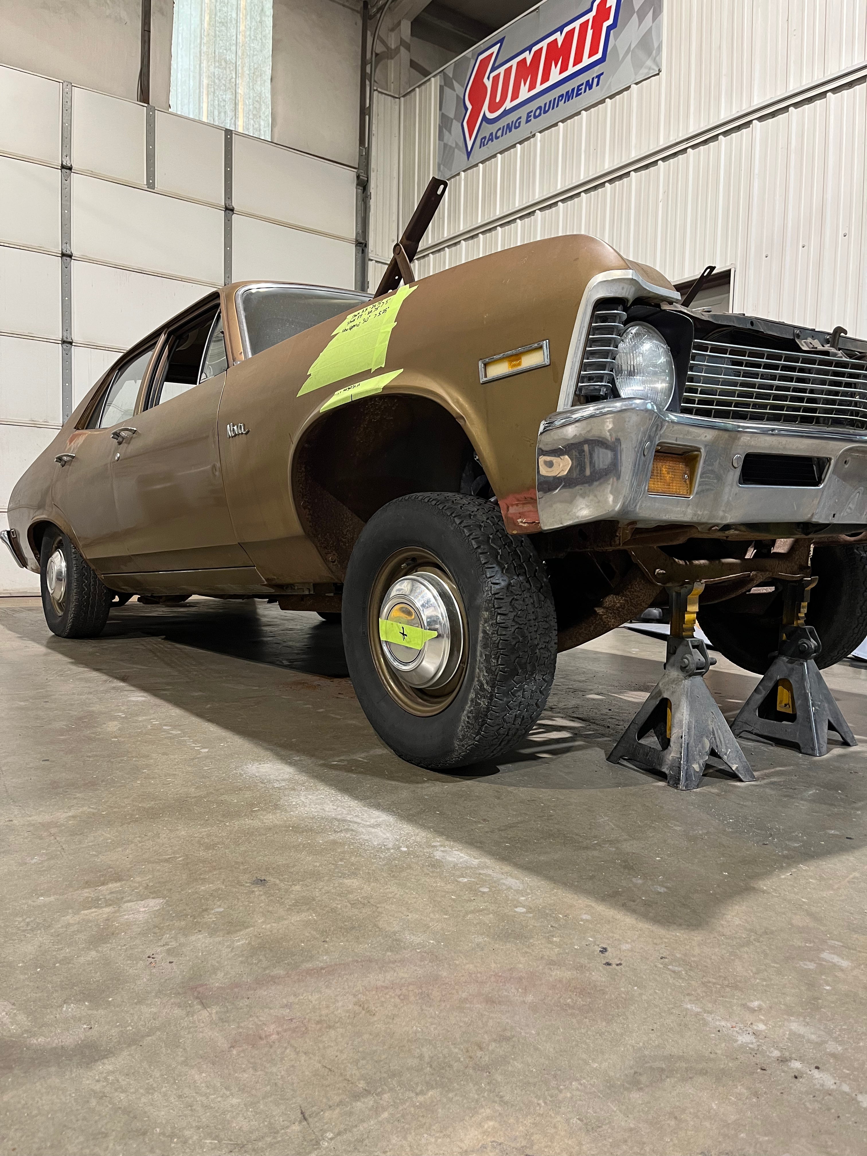 68-74 Nova / 67-69 Camaro Bolt On Long Travel Brackets