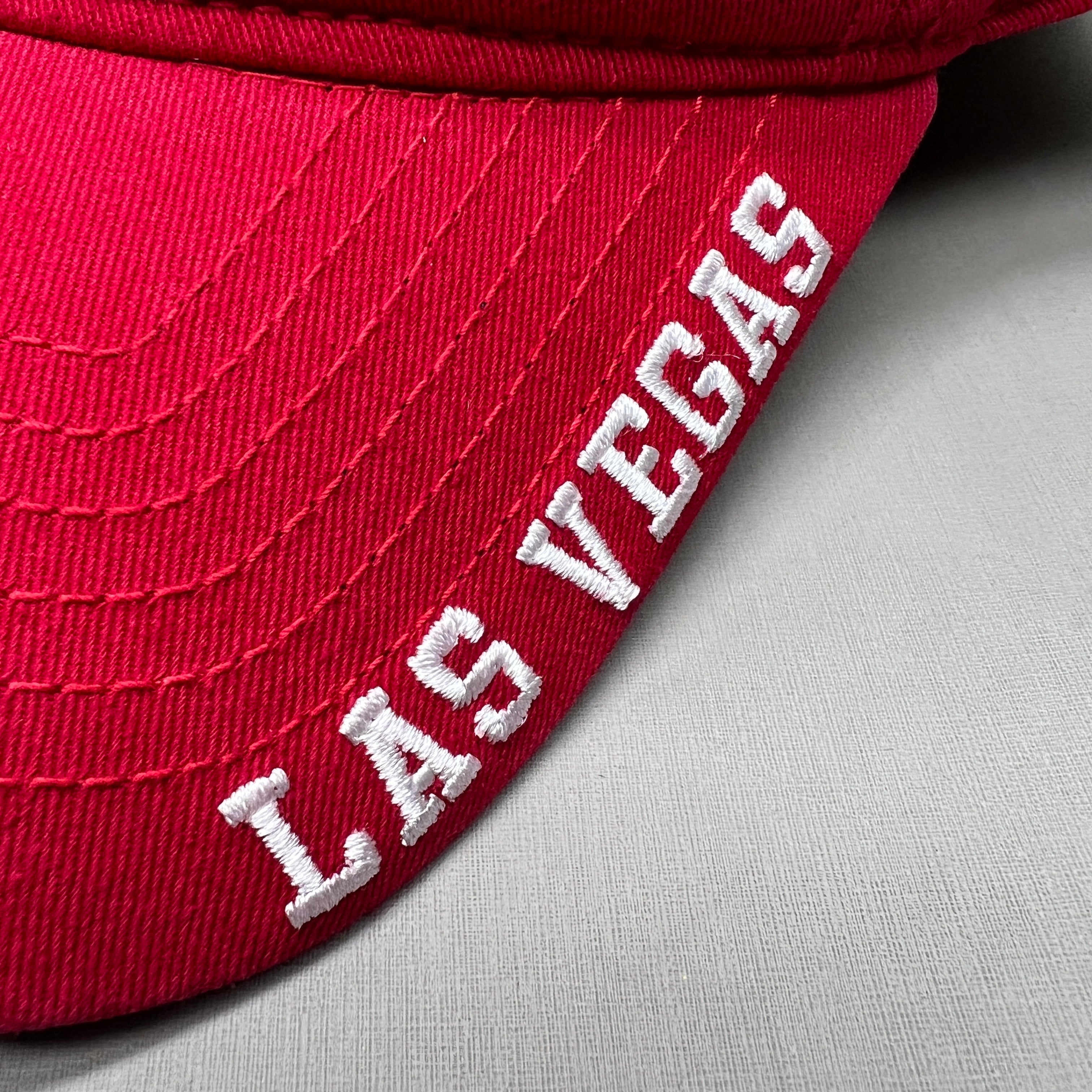 COCA-COLA Las Vegas 1886 Black Script Baseball Cap Fit Sz One Size Red 23633 (New)