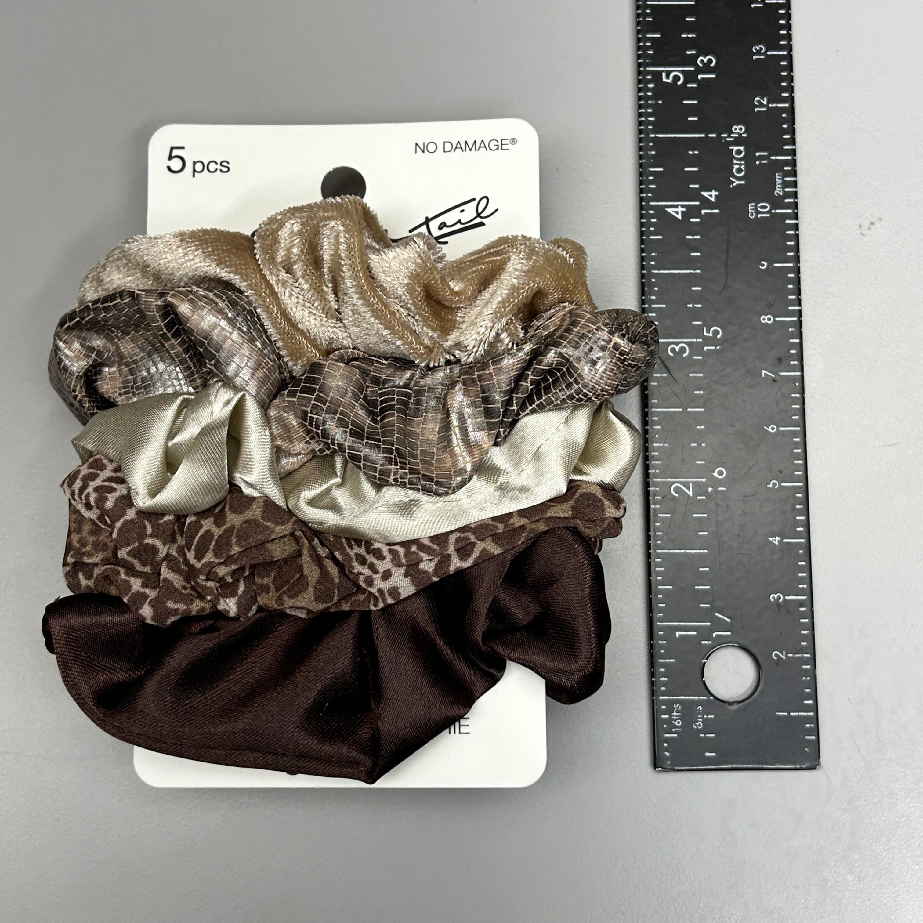 SCUNCI 3-PACK! The Original Scrunchie Neutral 5-Pieces (New)