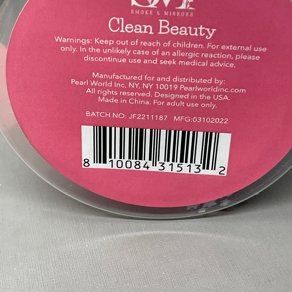 z@ SMOKE & MIRRORS 5-PIECE Blending Sponges & Reusable Cup & Straw (New)