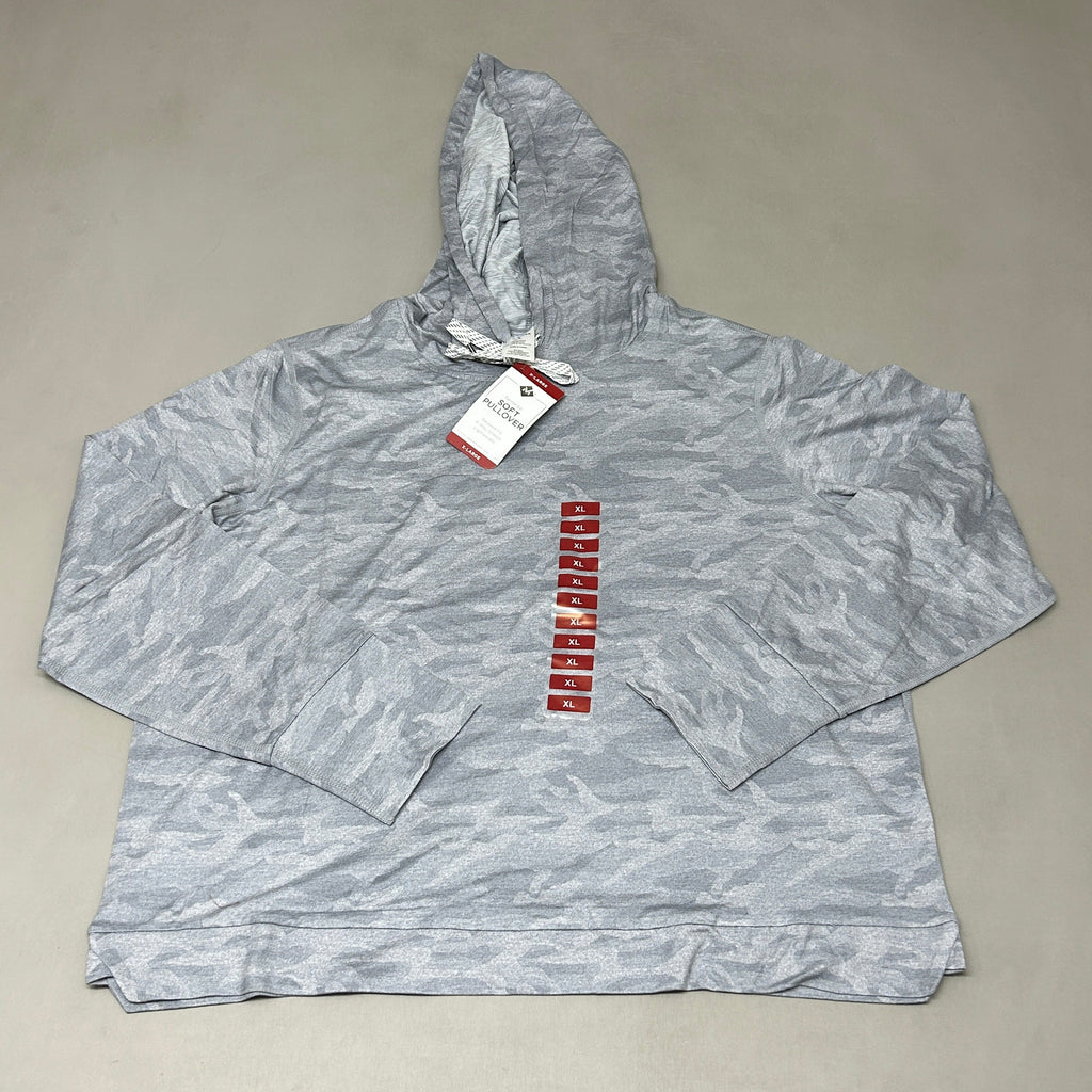 MEMBERS MARK Favorite Soft Pullover Light Grey Camo Size X-Large (New)