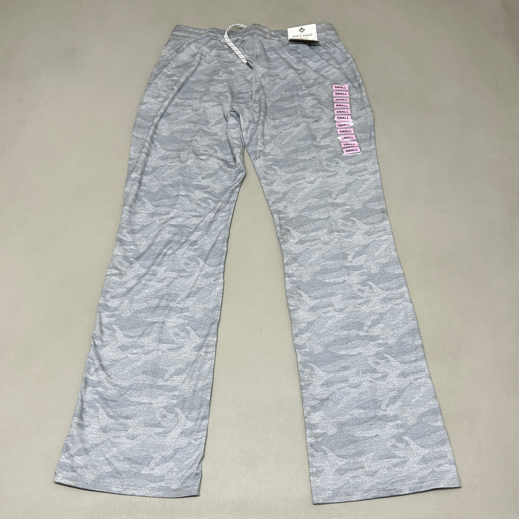 MEMBERS MARK Favorite Straight Leg Soft Pant Light Grey Camo Size Small (New)