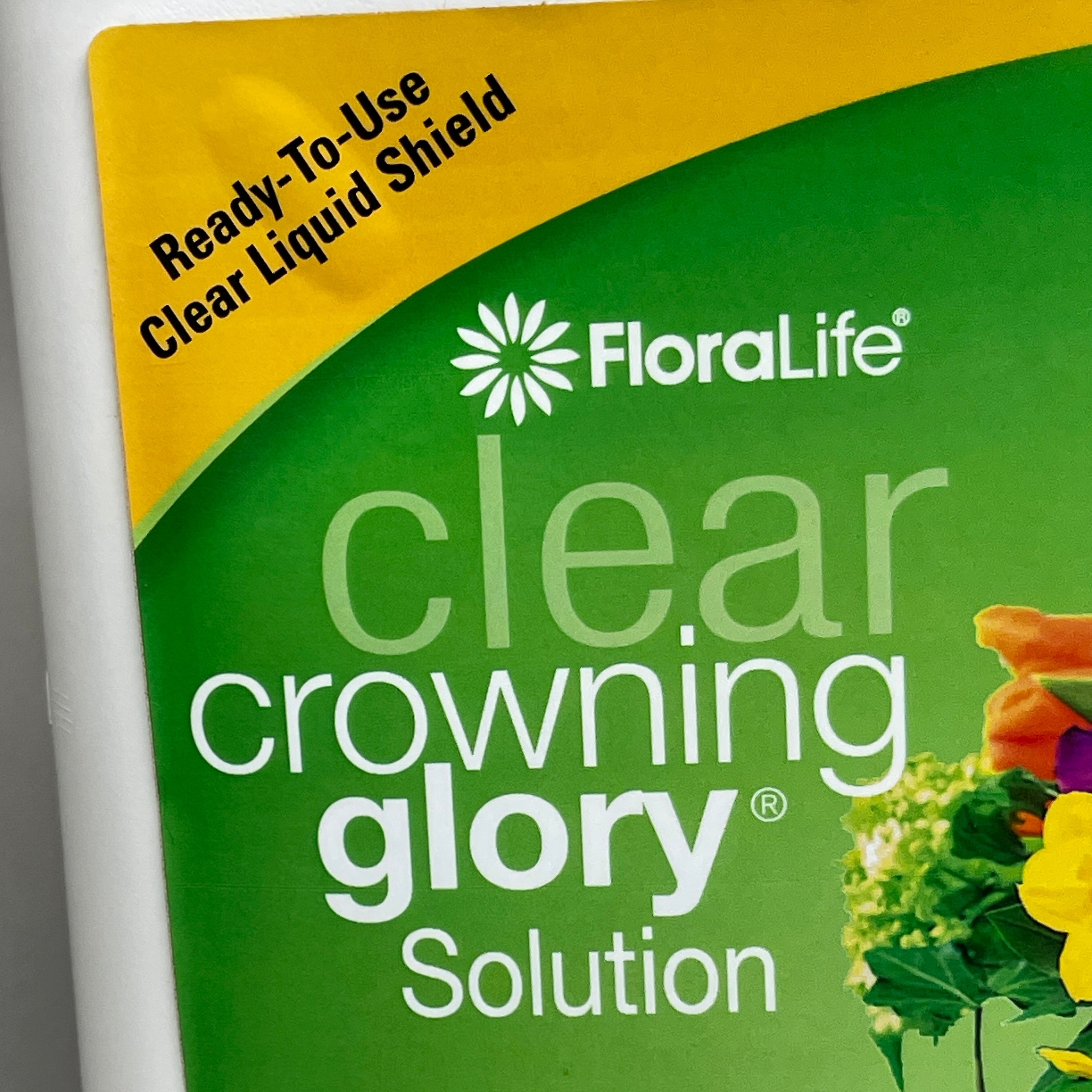 SMITHERS OASIS FloraLife Clear Crowning Glory 1 Gallon Clear (New)