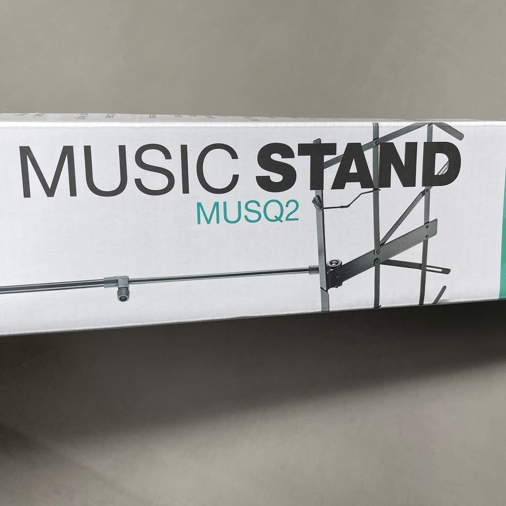 STAGG Economy Foldable Music Stand MUSQ2 Black (New)