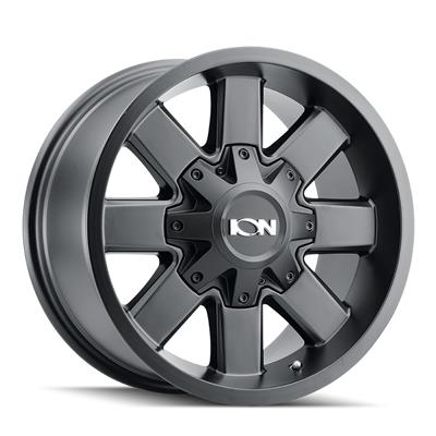 WHEEL ALUM SATIN BLACK 17X9