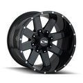 ION 141 BLACK/MILLED SPOKES