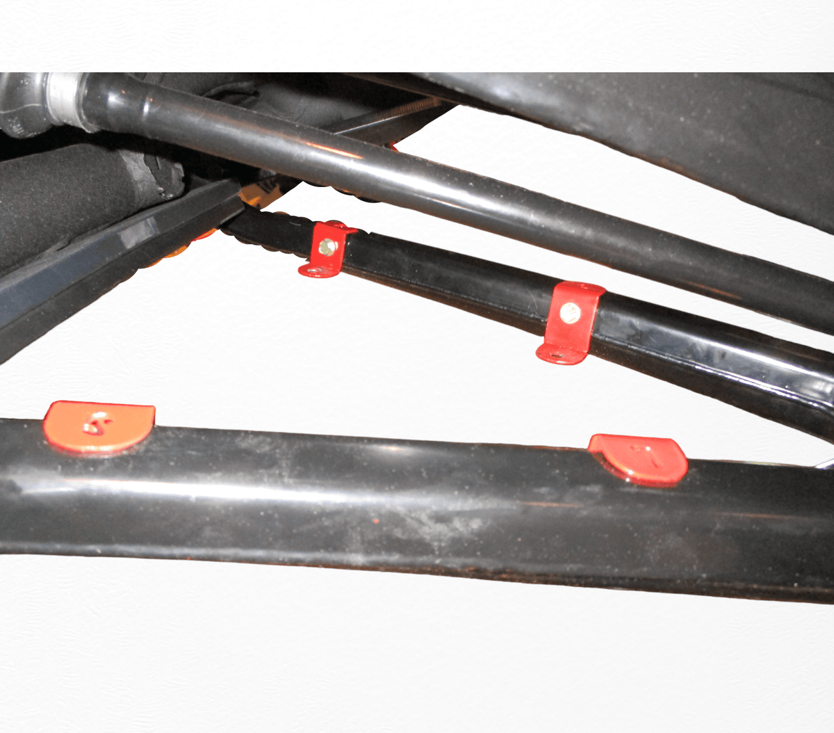 Trail Armor Front A Arm Guards for 2017+ Can-Am Maverick X3 72"