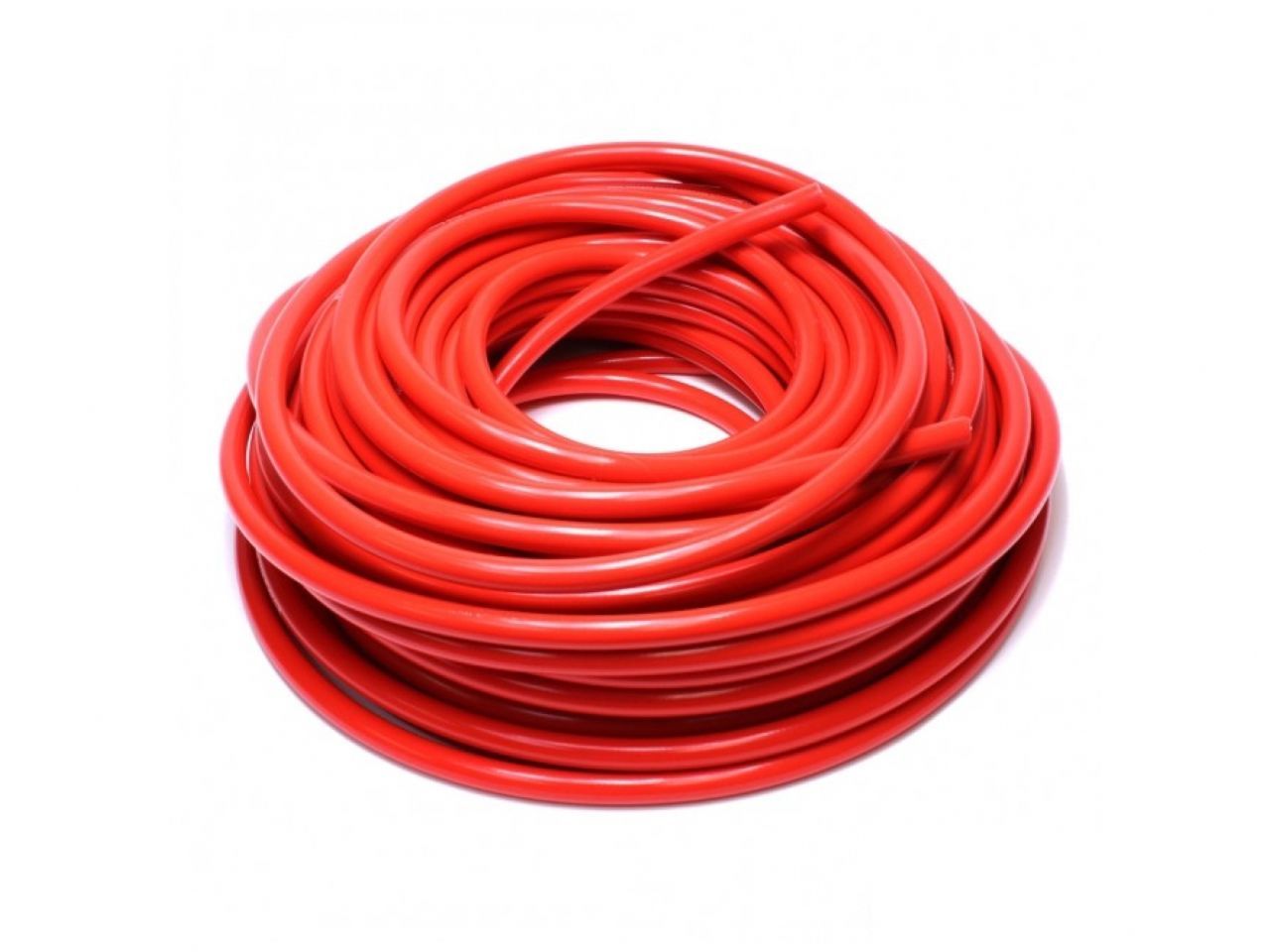 HPS High Temp 1/2" ID (13mm) Reinforced Silicone Heater Hose Red - 25 Feet