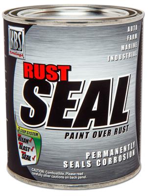 RUSTSEAL - GALLON - GLOSS BLAC