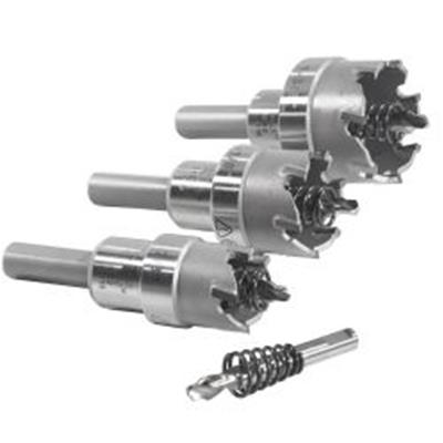 4 PC CARBIDE HOLE CUTTER SET