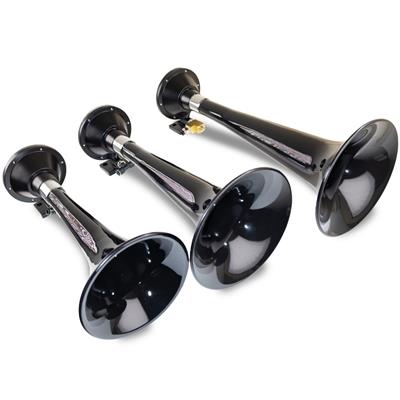 HORN BLACK TRIPLE TRAIN HORN