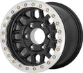 WHEELS ALUM MATTE BLK 17X9