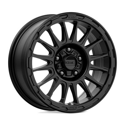 WHEEL ALUM SATIN BLK 17X9