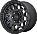 WHEEL SATIN BLACK 17X9