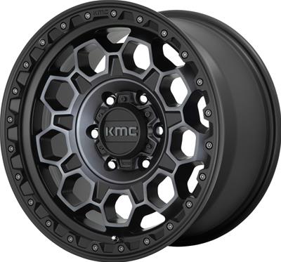 WHEEL SATIN BLACK 17X9