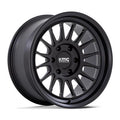 KM447 18X9 6X5.5 S-BLK -12MM