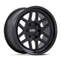 KM446 18X9 6X5.5 S-BLK -12MM