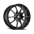 WHEELS ALUM GLOSS BLK 17X7