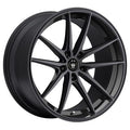 WHEELS ALUM GLOSS BLK 17X8