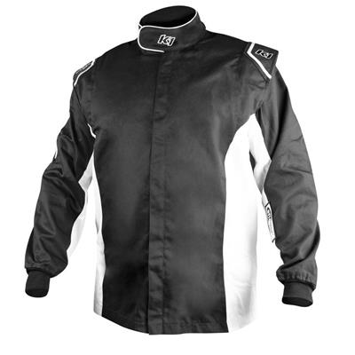 CHALLENGER JACKET BLACK WHITE