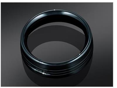 TRIM RING HEADLIGHT ALUM BLACK