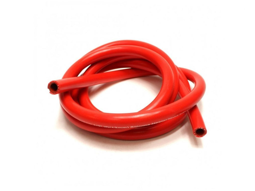 HPS High Temp 1/4" ID (6mm) Reinforced Silicone Heater Hose Red - 10 Feet