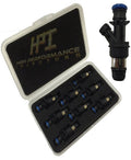 Fuel Injectors: Set of 8 LQ4 LQ9 4.8 5.3 6.0 Delphi Shorties MULTEC High Impedance HPI Injectors