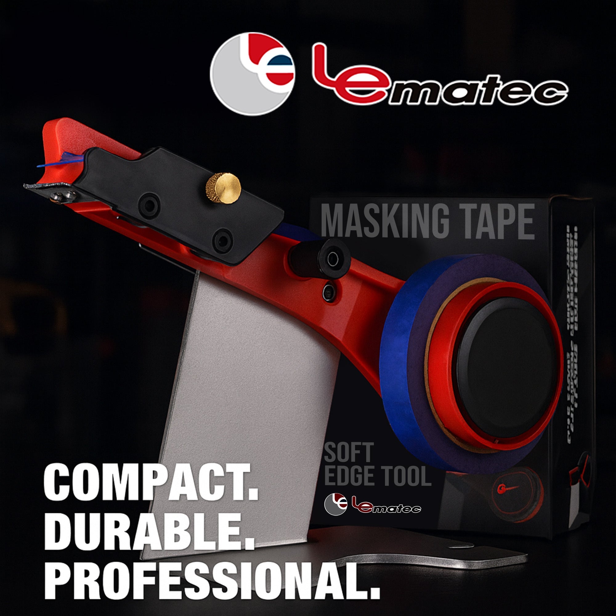 LE-1195 Car Paint Masking Tape Dispenser 19mm – Easy Edging