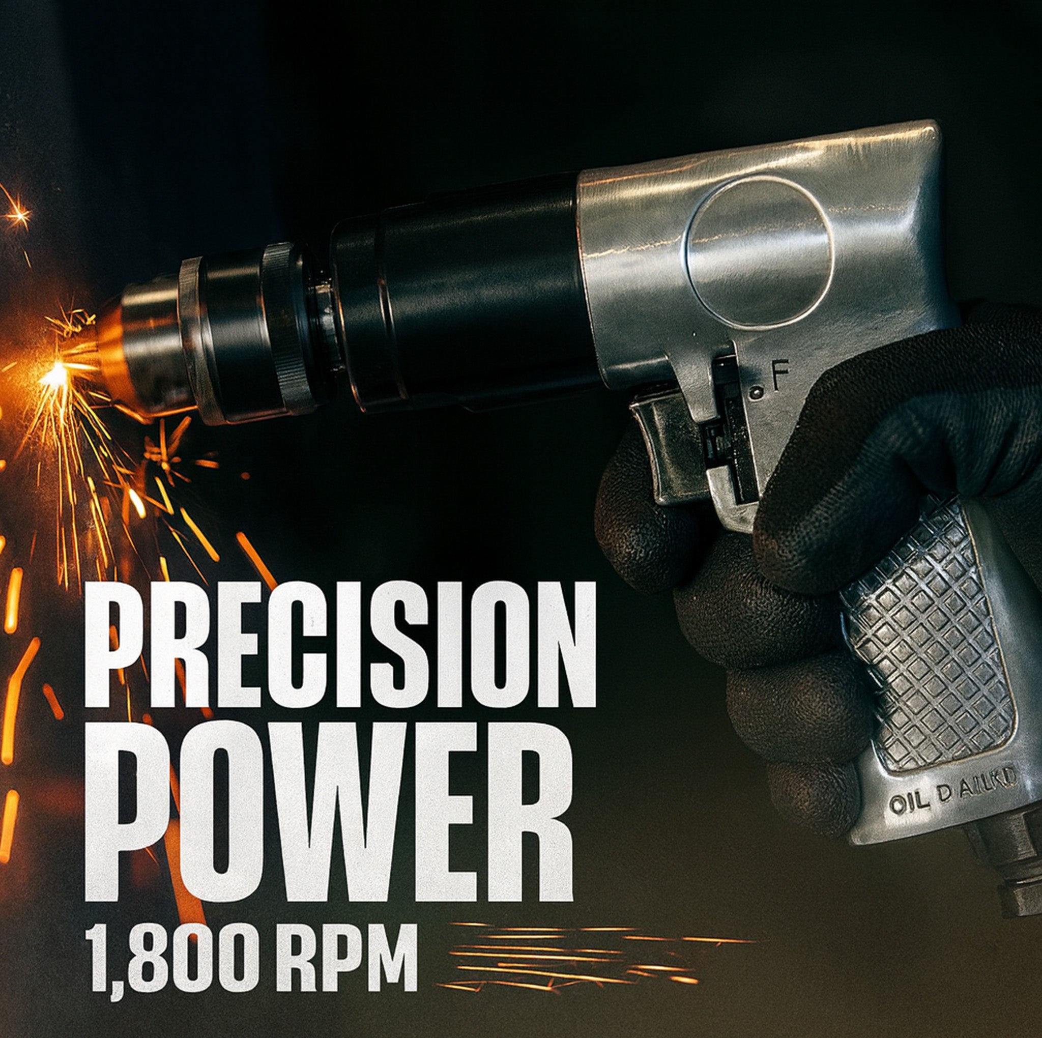LE-D130 3/8" Reversible Air Drill – Lightweight Power Drilling
