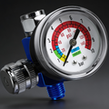 Professional Analog Air Compressor Regulator - 150 PSI High Flow Control with 89 SCFM (AR-01)