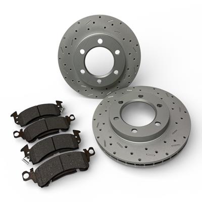 BRAKE ROTOR & PAD KIT